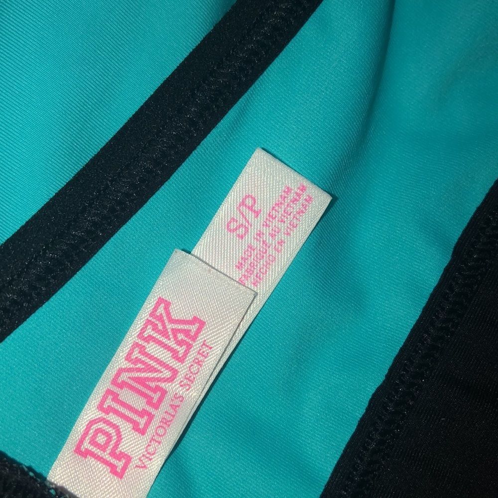VS PINK ULTIMATE SPORTS BRA SIZE SMALL IN TEAL BLUE - Picture 5 of 5